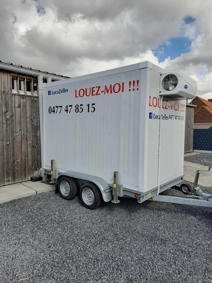 Remorque frigo 9m³ permis B